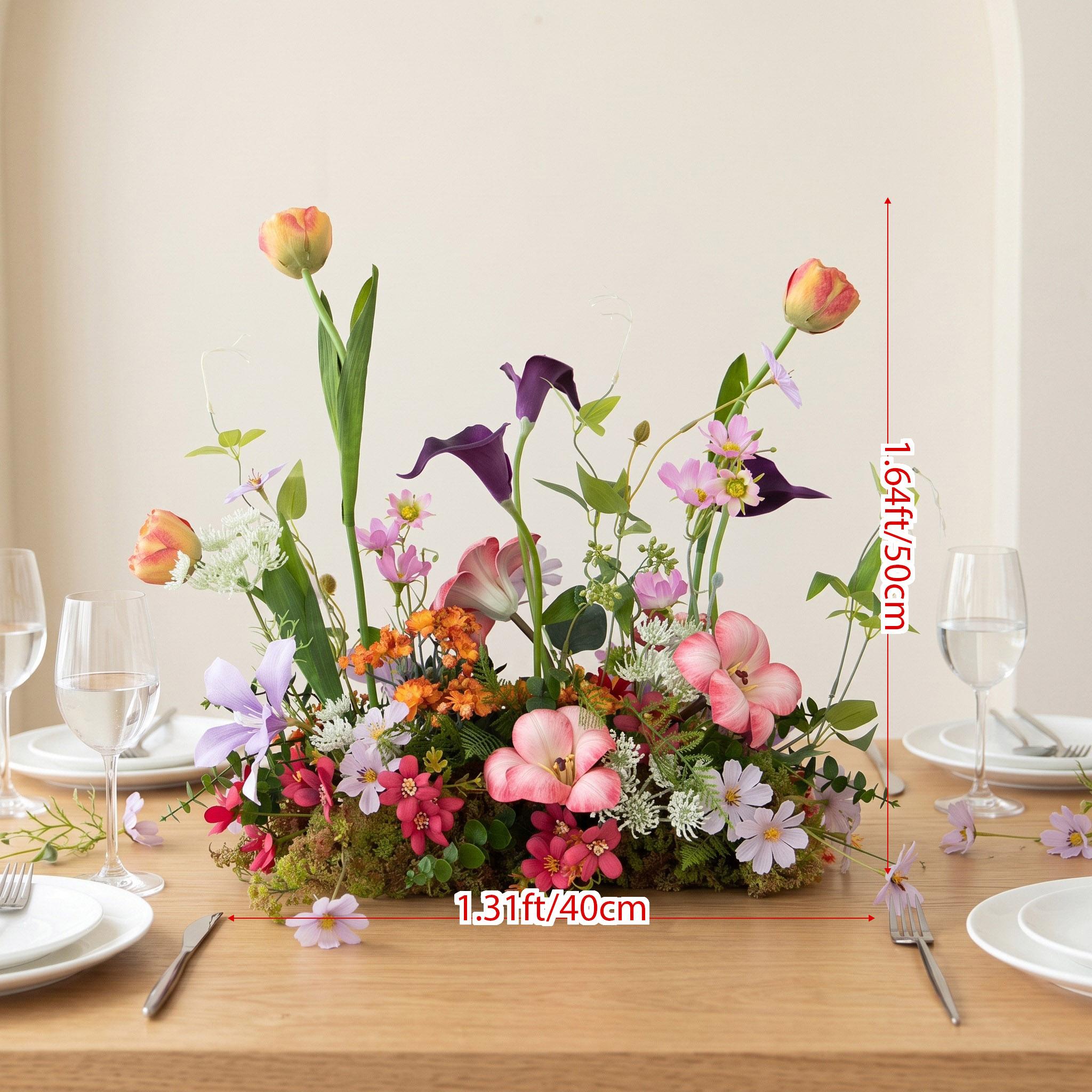 Roseytime Wild Flower Table Flower Arrangement #RTT038