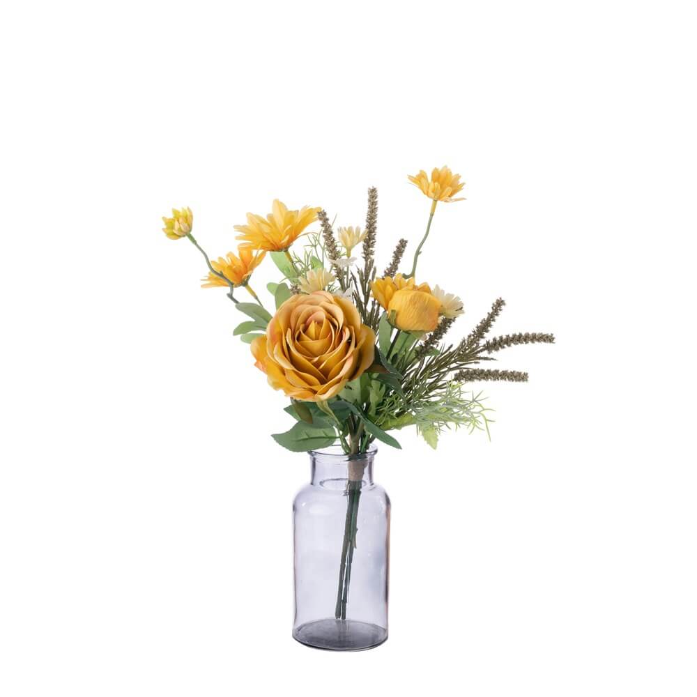 Roseytime Roses Loose Flower Set Centerpiece Flower Bouquet #LS009