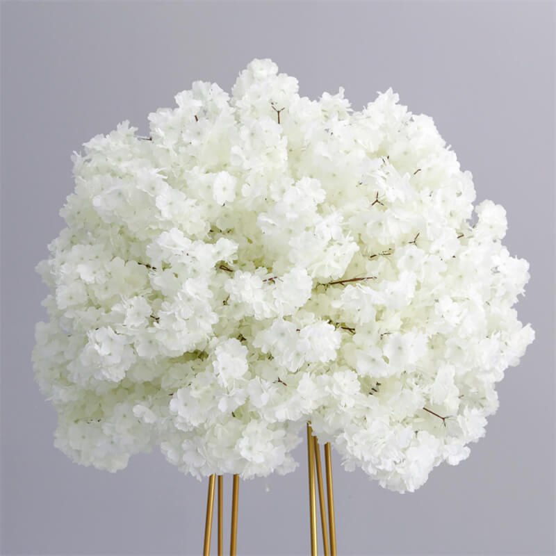 Roseytime White Cherry Blossoms Wedding Flower Ball #RTB027