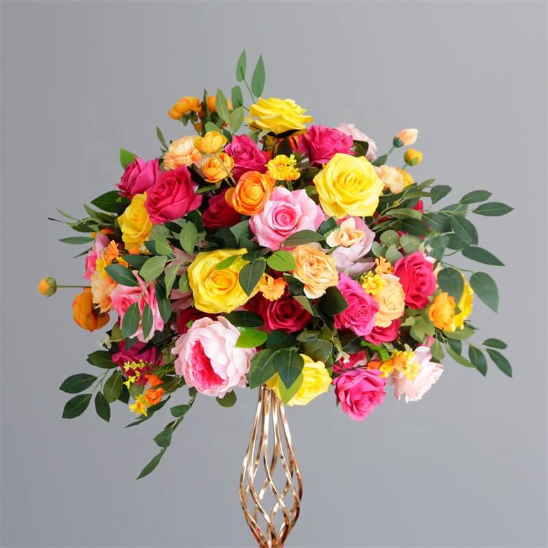 Roseytime Colorful Wedding Flower Ball #RTB049