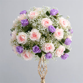 Roseytime Purple Baby's Breath Flower Ball #RTB052