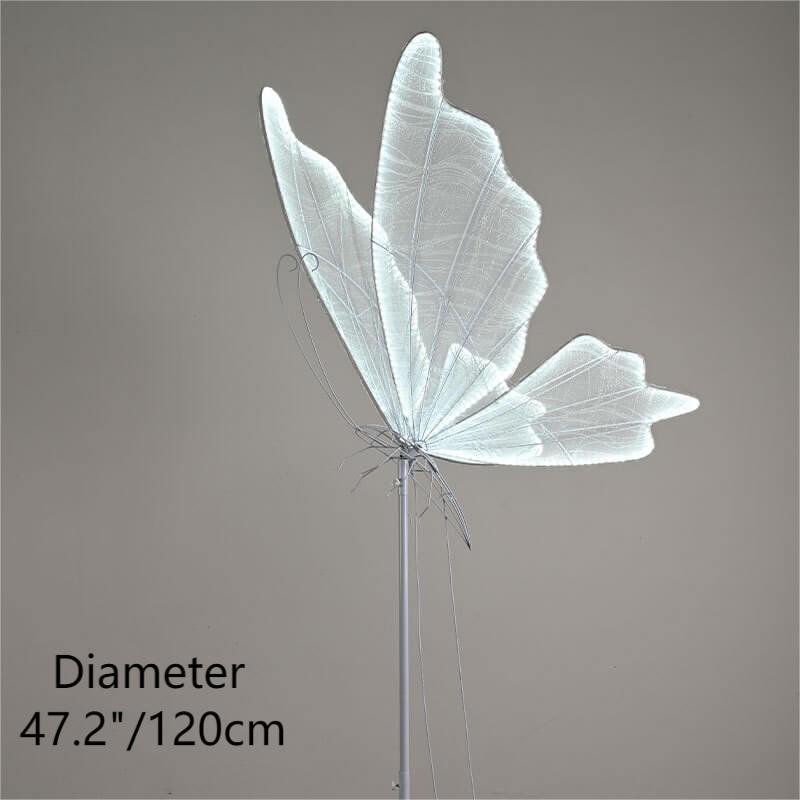 Roseytime White Butterfly Lights LED Luminous for Wedding Party Decor