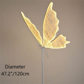 Roseytime Gold Butterfly Lights LED Luminous for Wedding Party Decor