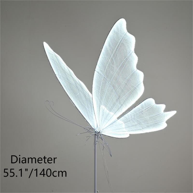 Roseytime White Butterfly Lights LED Luminous for Wedding Party Decor