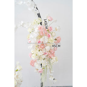 Roseytime Artificial Arch Flowers Decor Set For Wedding&Event