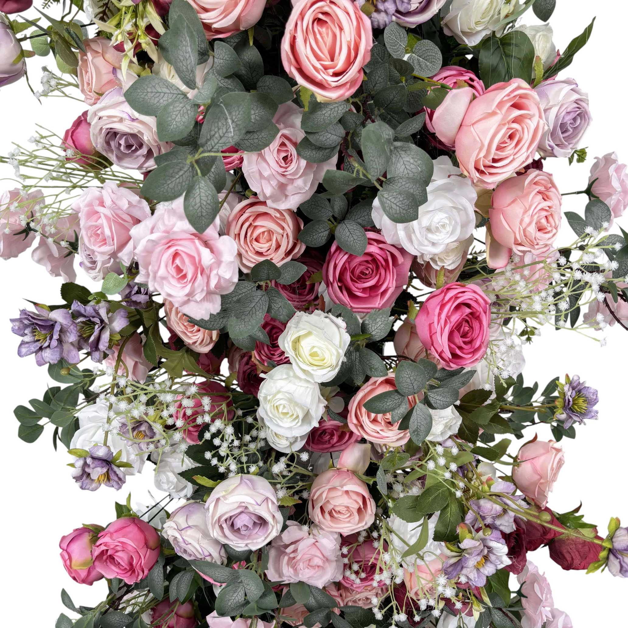 Roseytime 2026 Spring Flower Pillars Arch with Frame #RTP090