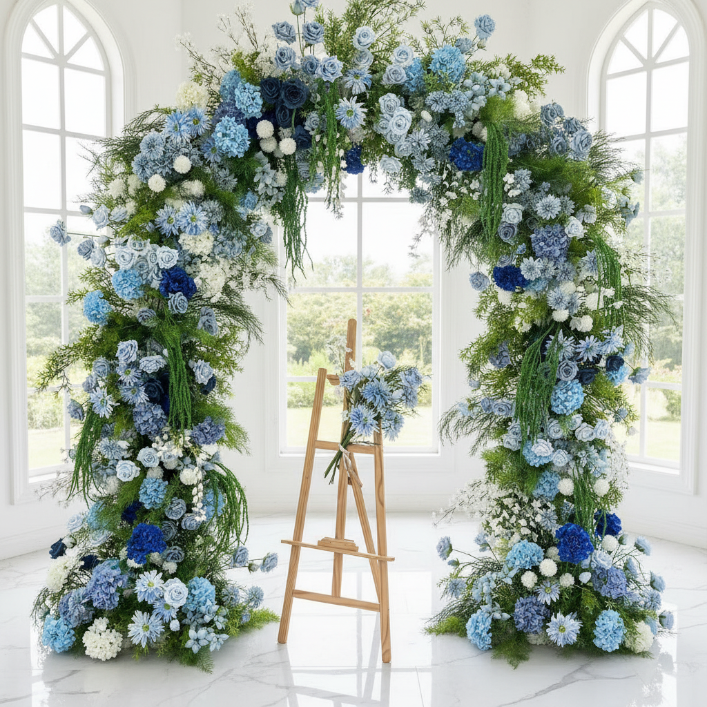 RoseyTime Blue Arch n-shape Round Arch #RTA149