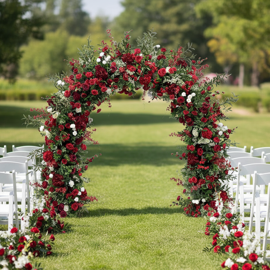 RoseyTime Red Arch n-shape Round Arch #RTA150