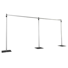 Roseytime Heavy Stand For H 8 x W12 FT Flower Wall Adjustable Extended Frames  Heavy Duty Pipe And Drape