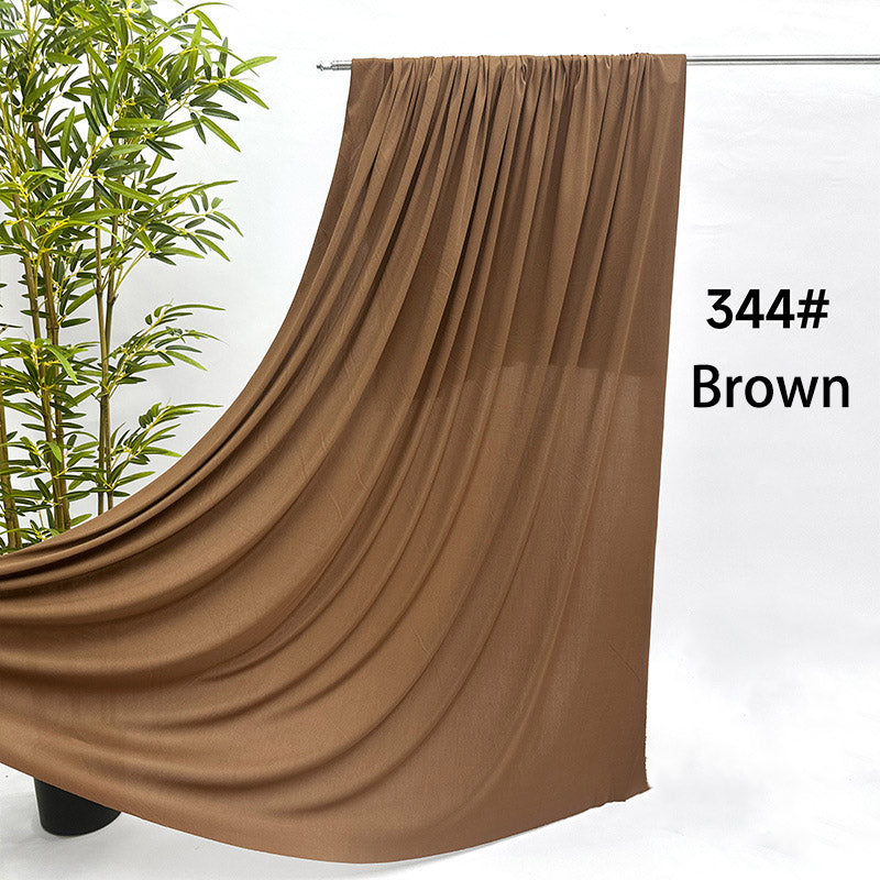 RoseyTime Coffee/Brown Colors Wavy/Wave Wedding Stretch Drapes Set 16pc