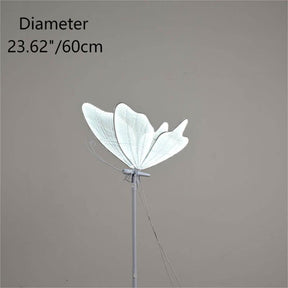 Roseytime White Butterfly Lights LED Luminous for Wedding Party Decor