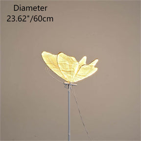 Roseytime Gold Butterfly Lights LED Luminous for Wedding Party Decor