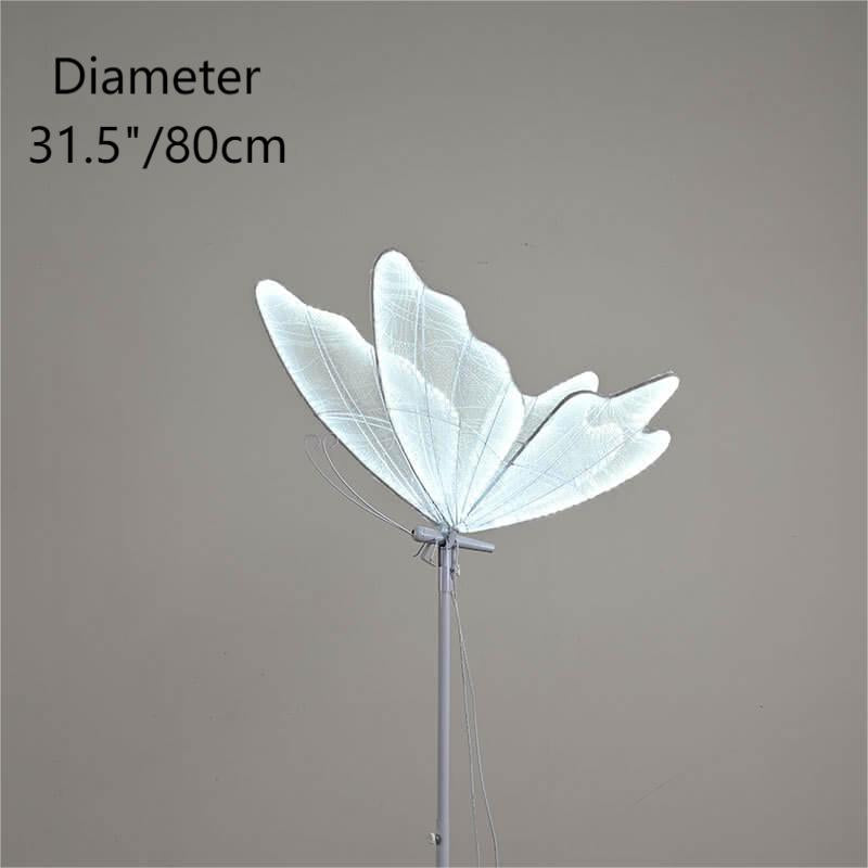 Roseytime White Butterfly Lights LED Luminous for Wedding Party Decor