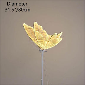 Roseytime Gold Butterfly Lights LED Luminous for Wedding Party Decor