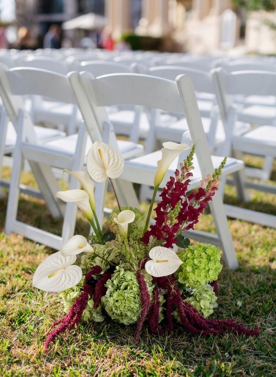 custom sale matching table centerpieces  16in x 28pc shipping by air