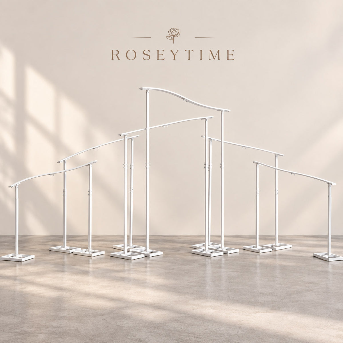 RoseyTime Adjustable Height Backdrop Frame