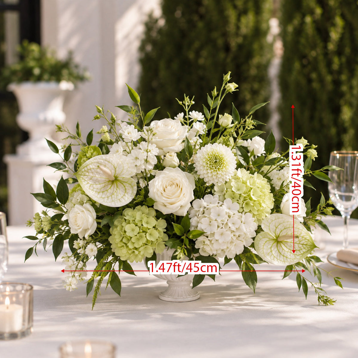 Roseytime Elowen Vale Table Flower Arrangement #RTT051