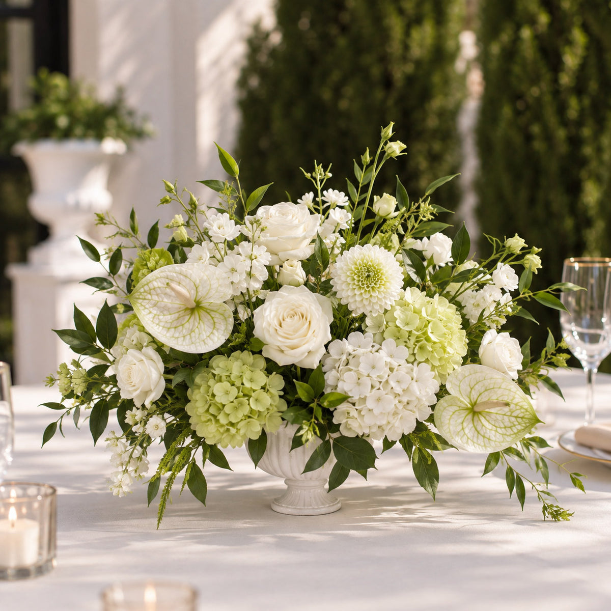 Roseytime Elowen Vale Table Flower Arrangement #RTT051
