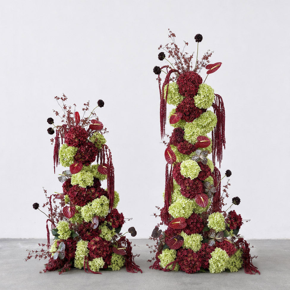 New Sale: Garnet Grove Flower Pillars Arch with Frame #RTP149