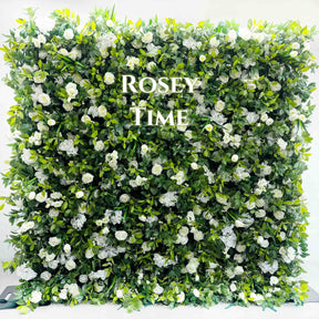 Greenery flower wall roseytime