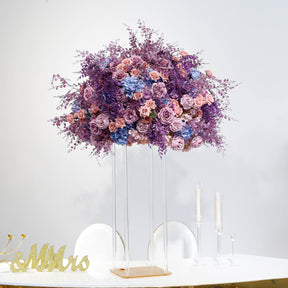 Roseytime Purple Pampas Flower Ball #RTB055