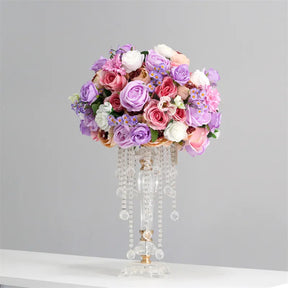 Roseytime Pink&Purple Flower Ball #RTB066