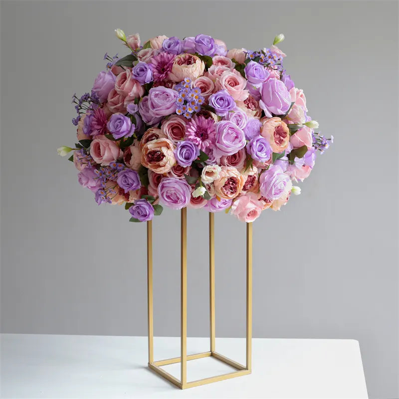 Roseytime Purple&Pink Flower Ball #RTB072