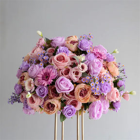 Roseytime Purple&Pink Flower Ball #RTB072