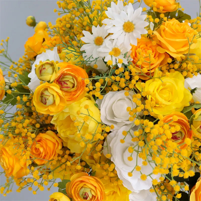 Roseytime Yellow Flower Ball #RTB039