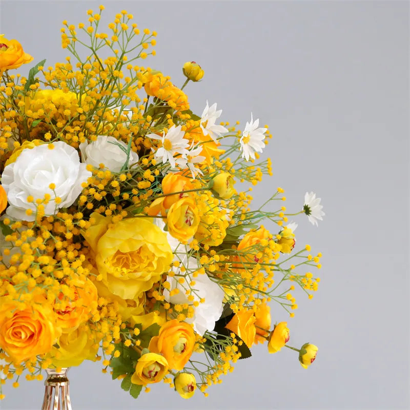 Roseytime Yellow Flower Ball #RTB039