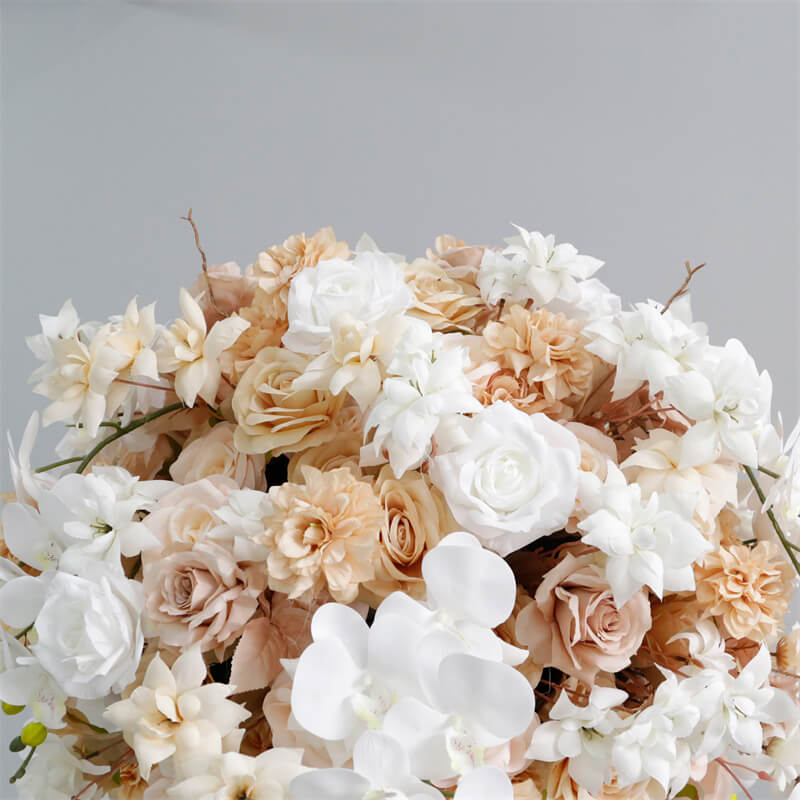 Roseytime Brown Flower Ball #RTB022