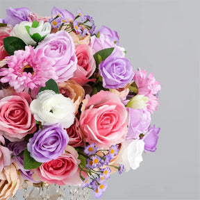 Roseytime Pink&Purple Flower Ball #RTB066