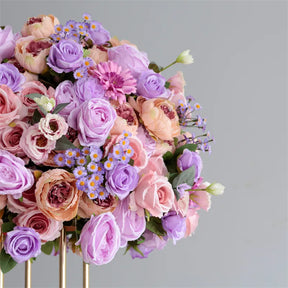 Roseytime Purple&Pink Flower Ball #RTB072