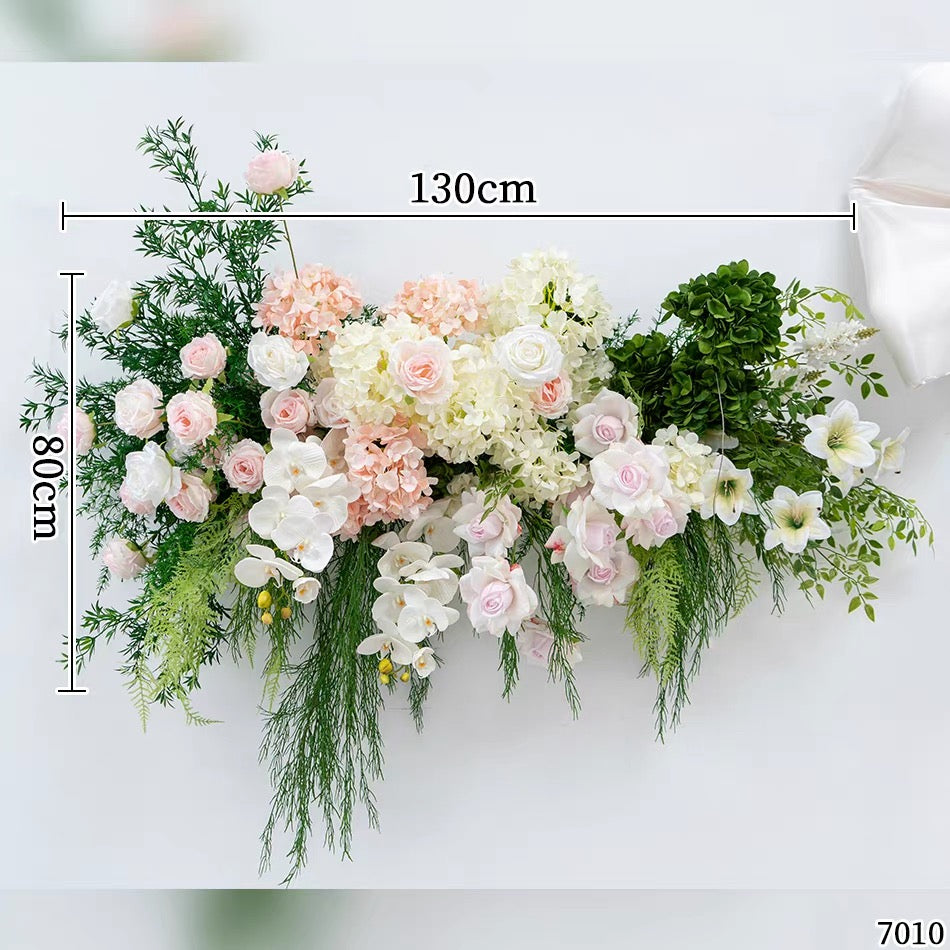 Roseytime White&Pink Flower Set #RTS013