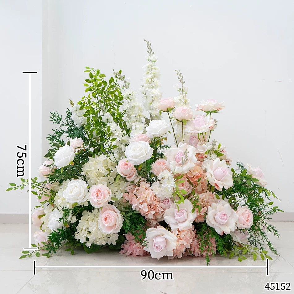 Roseytime White&Pink Flower Set #RTS013