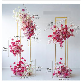 Roseytime Flower Arch Set Pink Party Flower Arrangement Set #RTA022