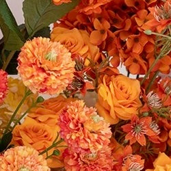 Roseytime Orange Flower Set #RTS012