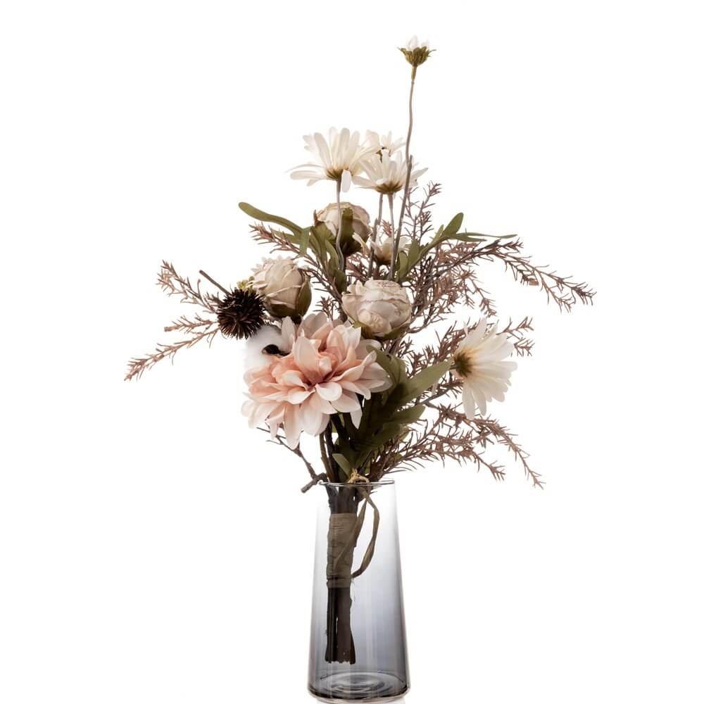 Roseytime Champagne Loose Flower Set Centerpiece Flower Bouquet #LS002