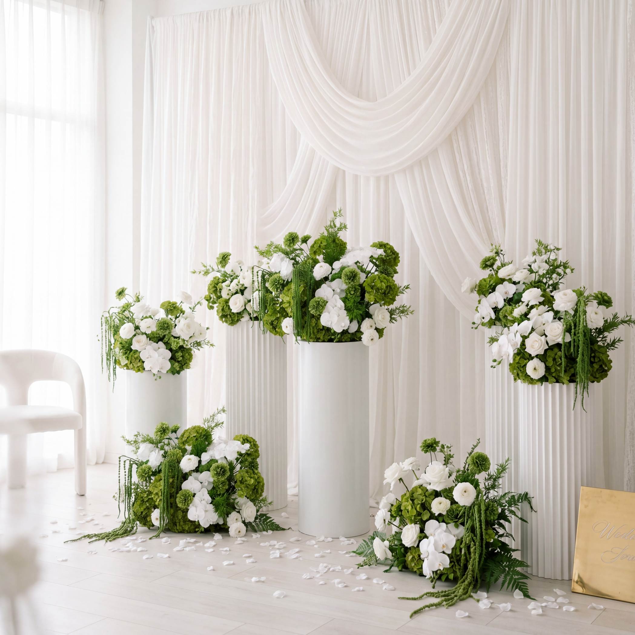 Roseytime Liora Verde Flower Set #RTS007