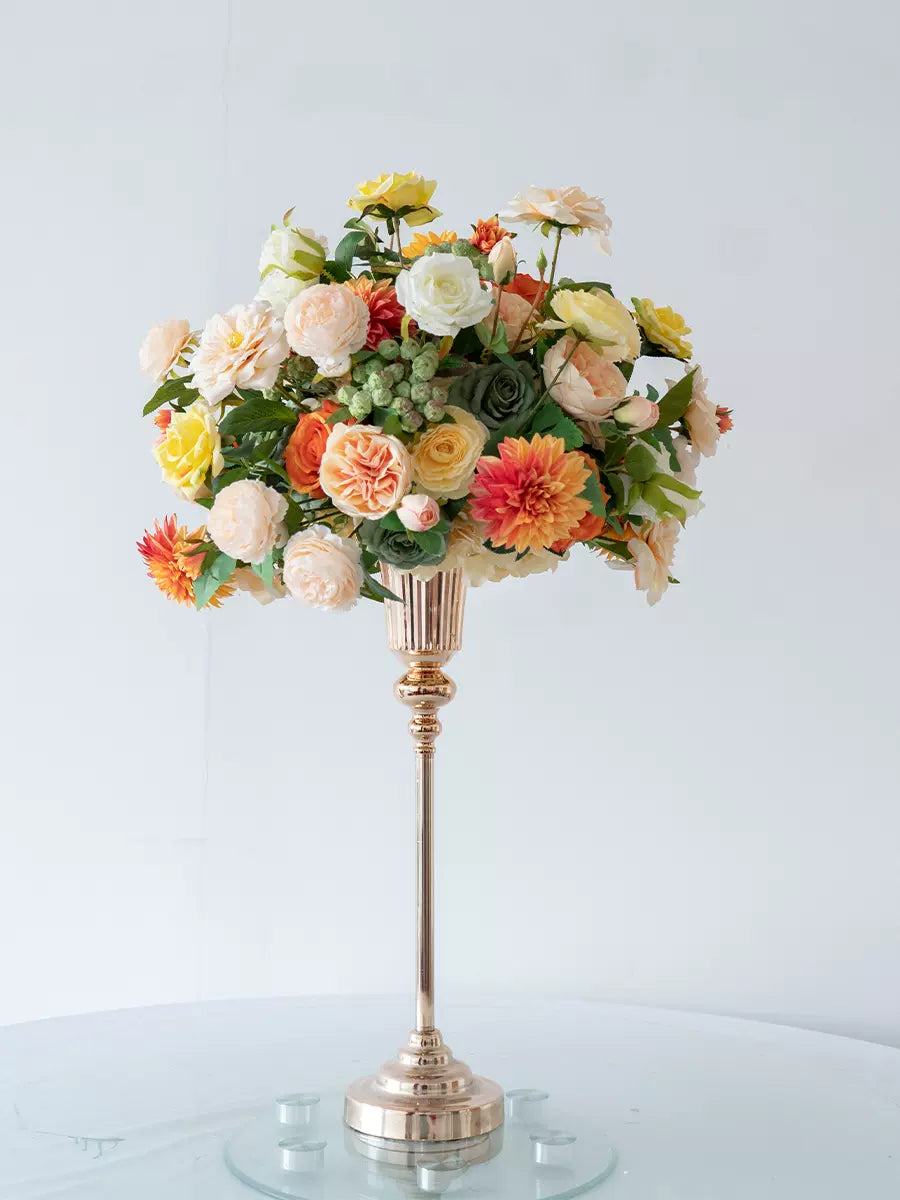 Roseytime Yellow&Orange Flower Ball #RTB065