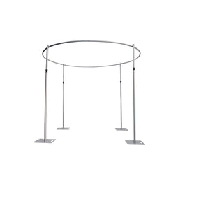 Roseytime 10ft Round Canopy Pipe and Drape Support Hardware Kit