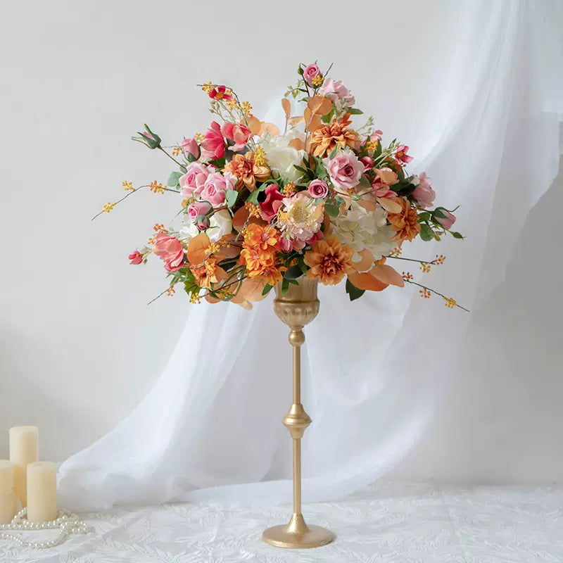 Roseytime Orange Flower Ball #RTB064