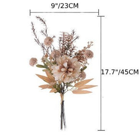 Roseytime Dark Champagne Loose Flower Set Centerpiece Flower Bouquet #LS010