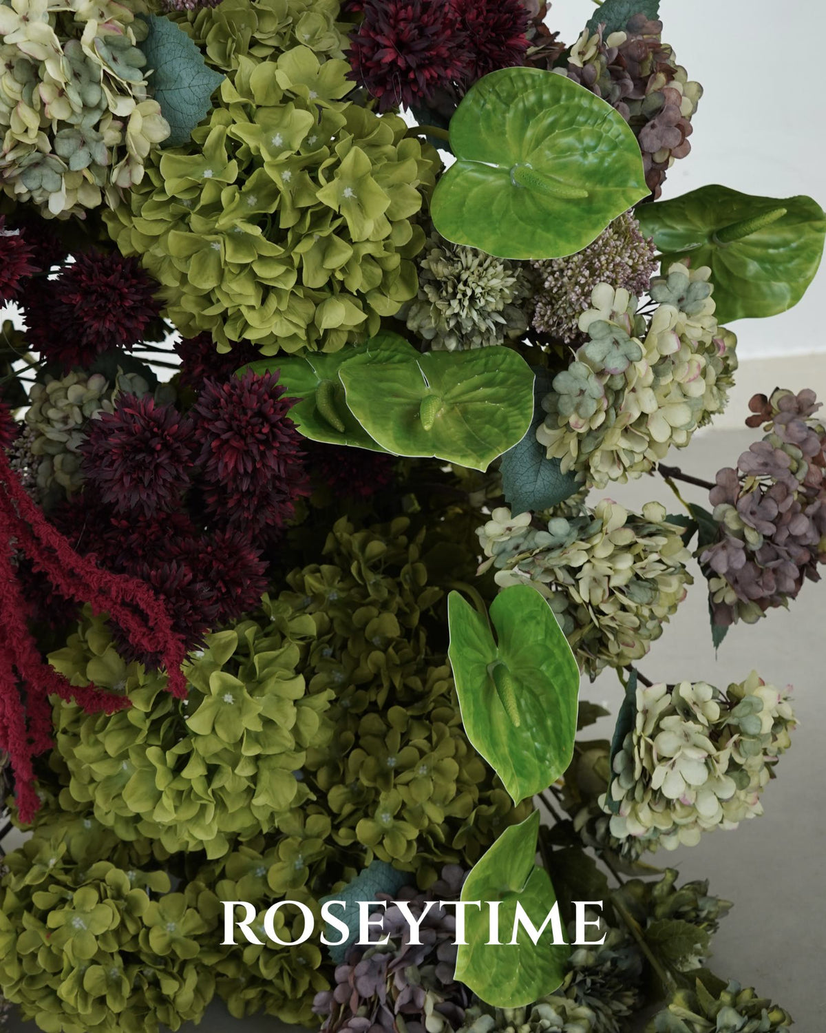 RoseyTime Carmine Estate Flower Arch n-shape Round Arch #RTA500