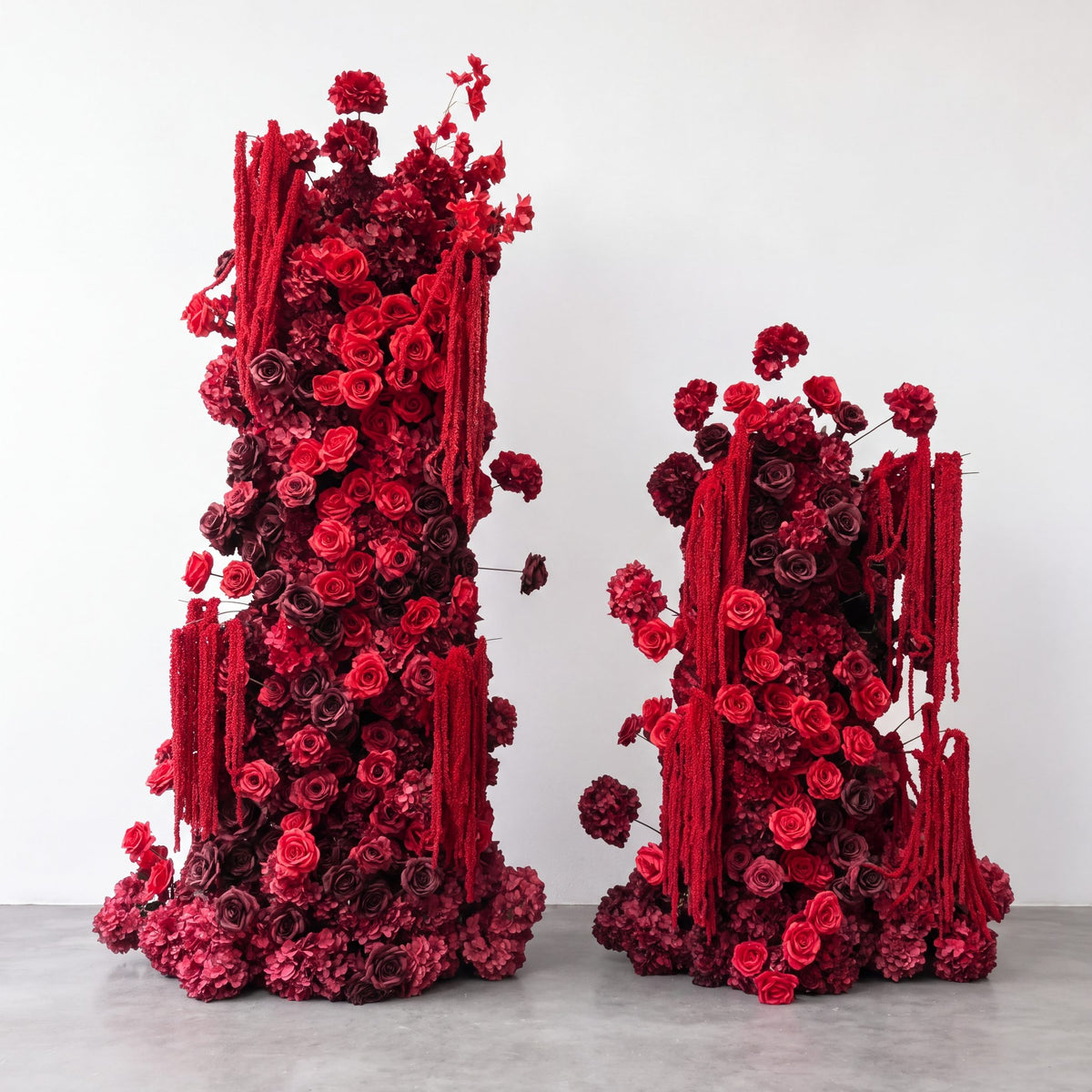 💥B1G1: Sale Velvet Dusk Flower Pillars Arch with Frame #RTP172