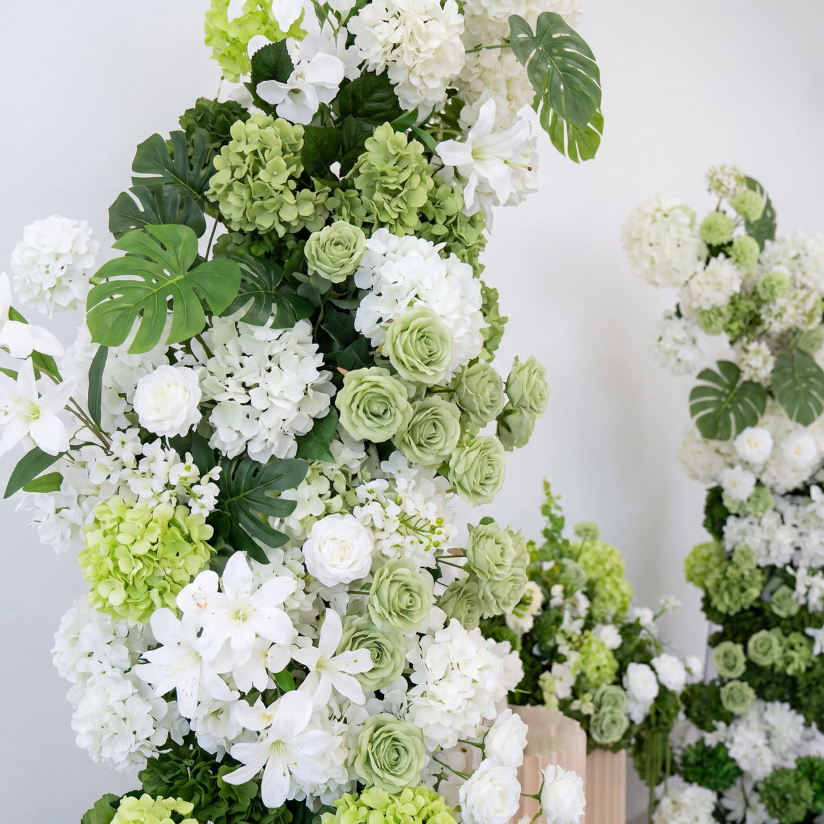 💥B1G1: Sale Celadon Flower Pillars Arch with Frame #RTP180