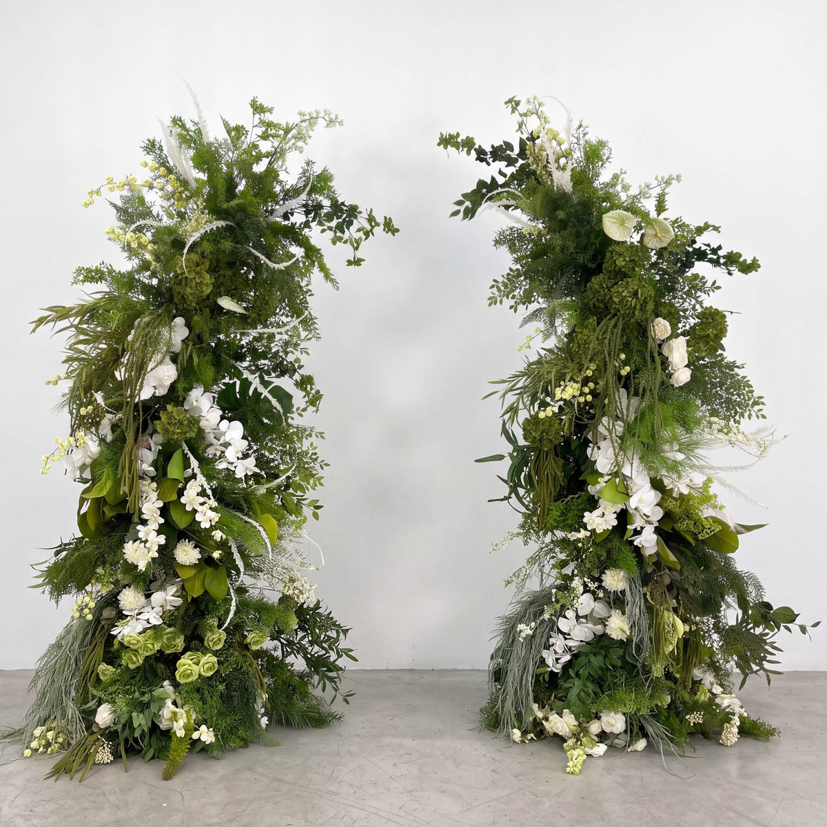 💥B1G1: Sale Emerald Drift Flower Pillars Arch with Frame #RTP184