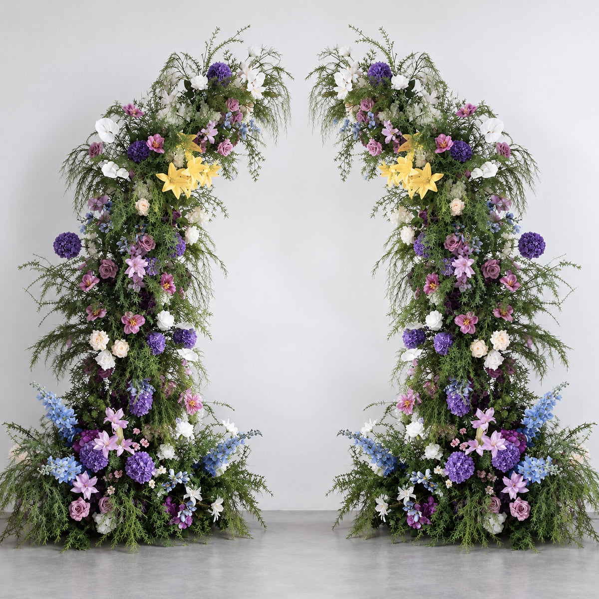 💥B1G1: Sale Lavender Wild Flower Pillars Arch with Frame #RTP191