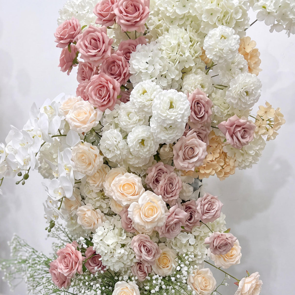 💥B1G1: Sale Champagne Kiss Flower Pillars Arch with Frame #RTP196