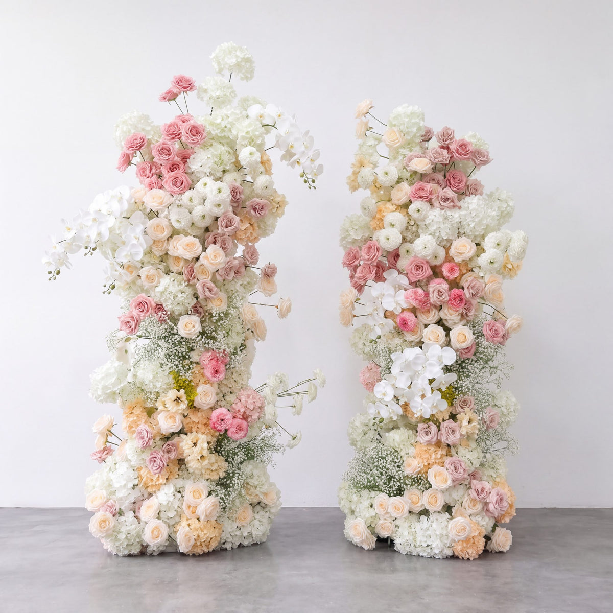 💥B1G1: Sale Champagne Kiss Flower Pillars Arch with Frame #RTP196